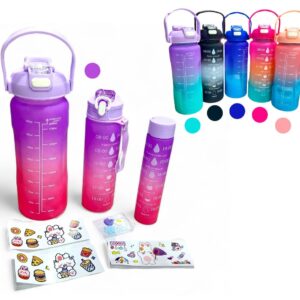 BOTELLITA MOTIVACIONAL 3 EN 1 C/STICKER