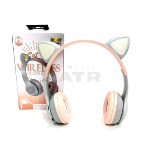 AURICULARES CON OREJAS GATITO